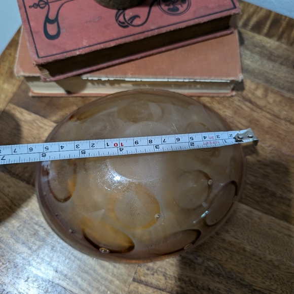 Alfredo Barbini VAMSA Sfumato And Root beer Murano Glass Bowl; Mid Century - Picture 6 of 7